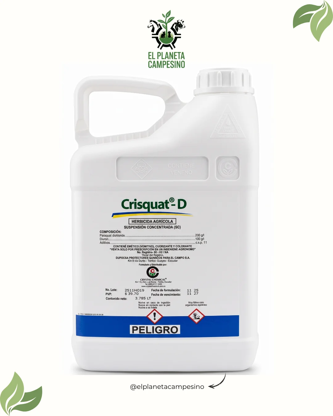 Crisquat D (3.785L)
