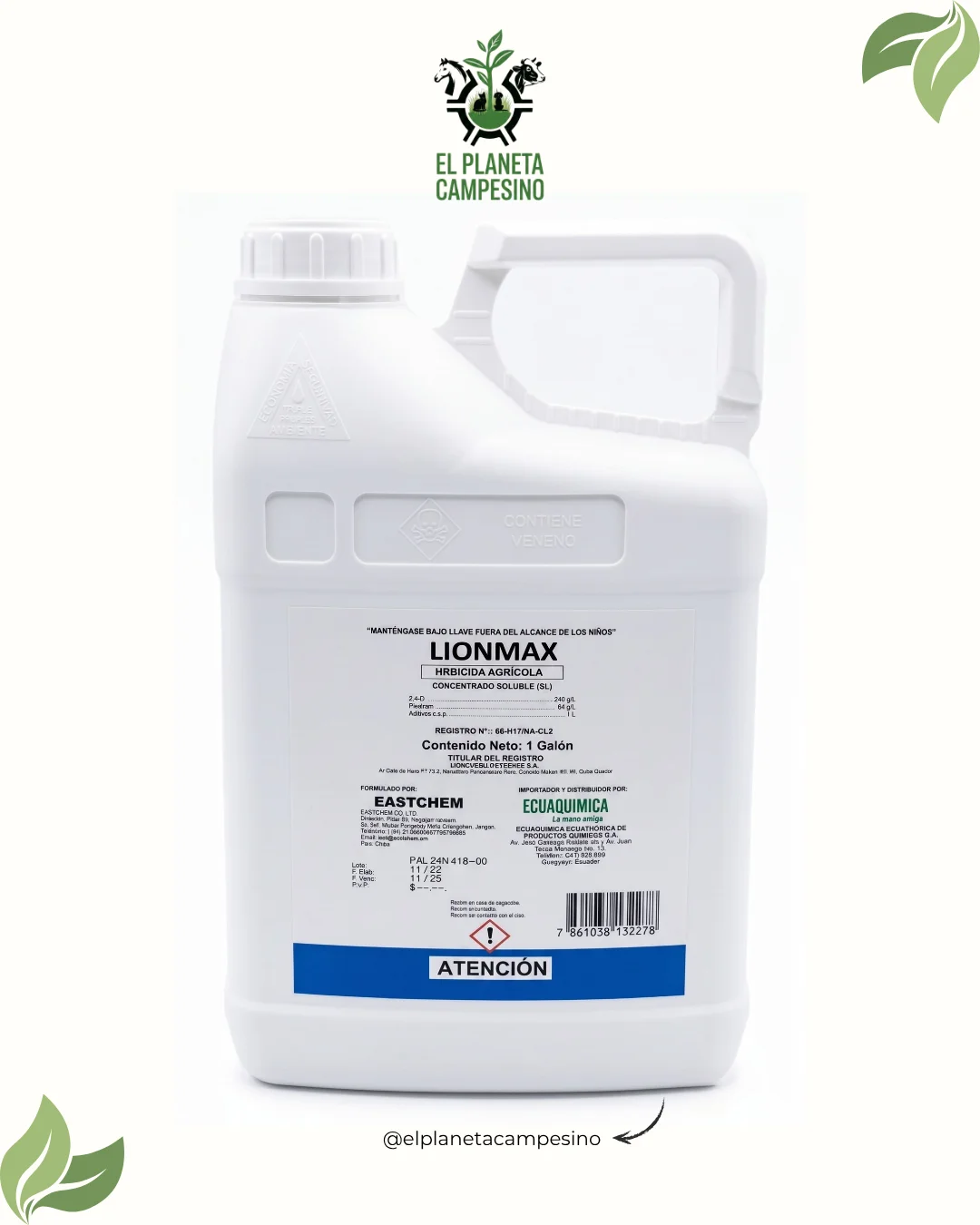 Herbicida Lionmax (1 Galón)
