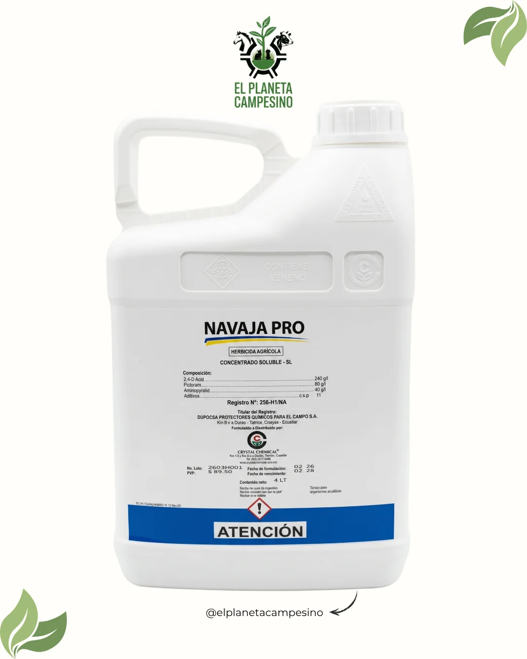 Herbicida Navaja Pro (4L)