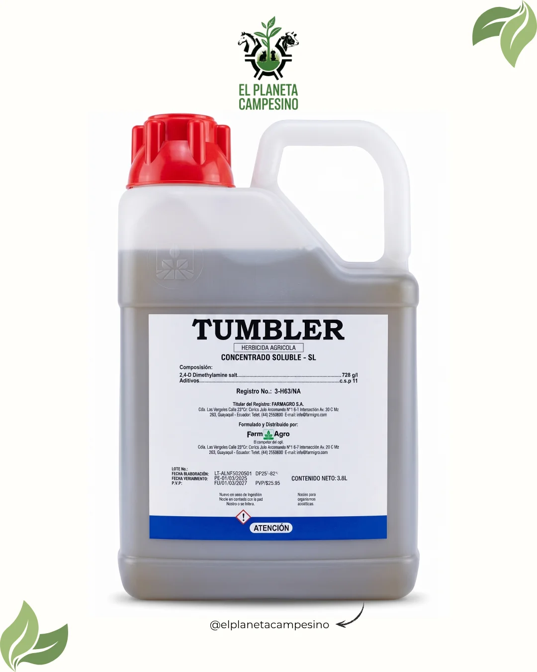Tumbler (3.8L)