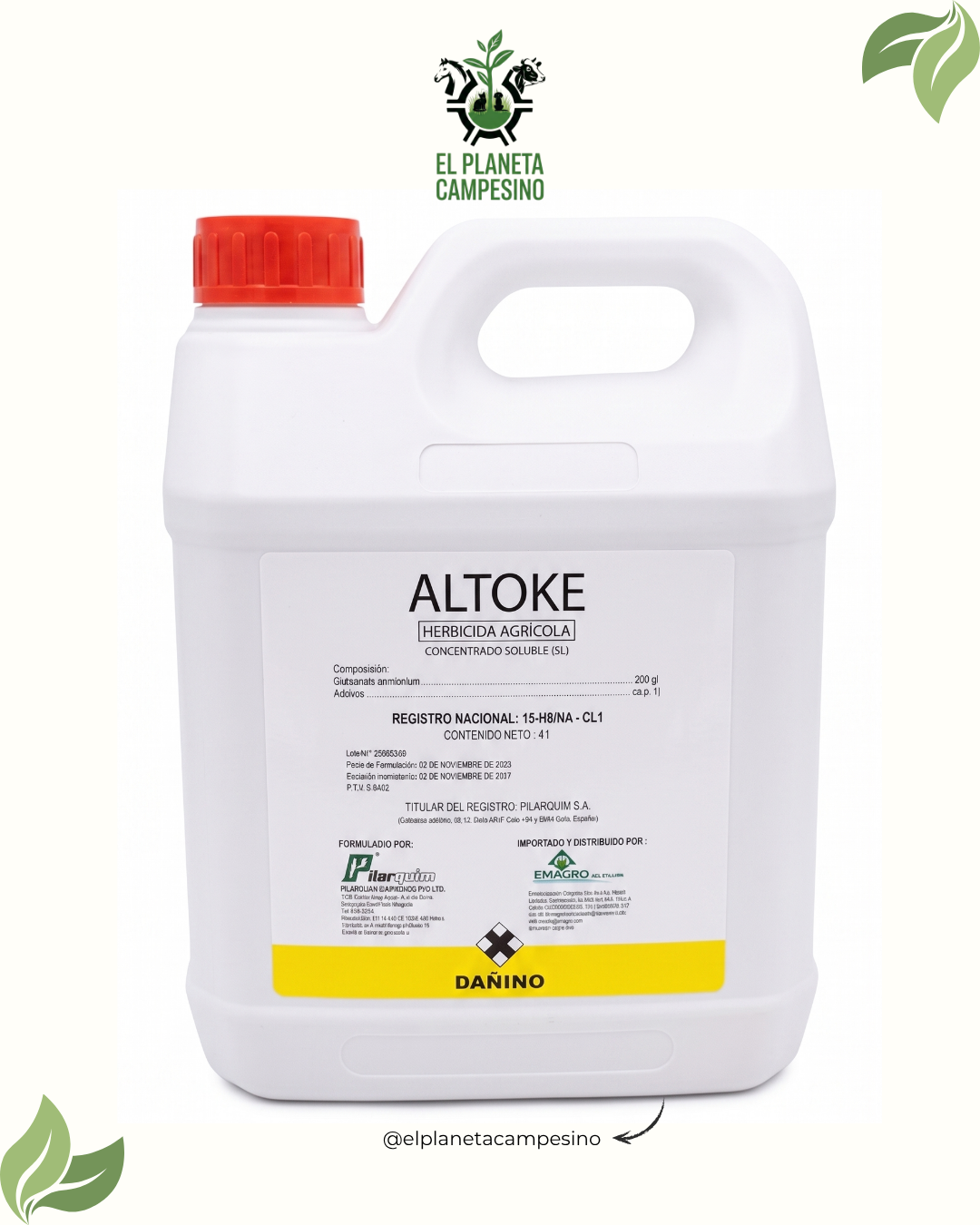 Herbicida Altoke Galón