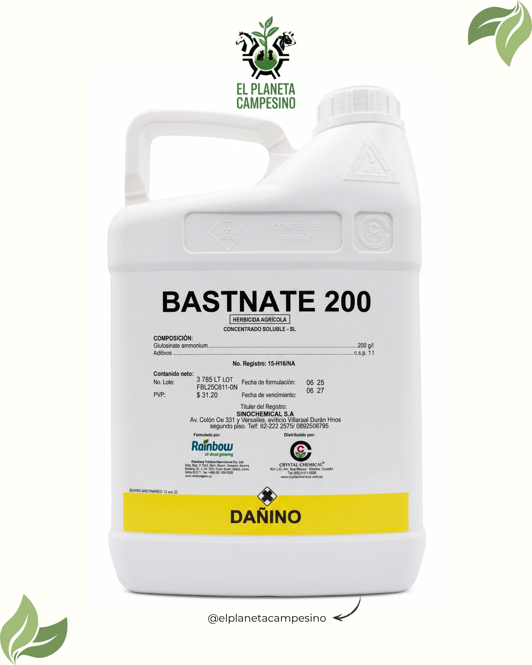 BASTNATE 200 (3.785L)