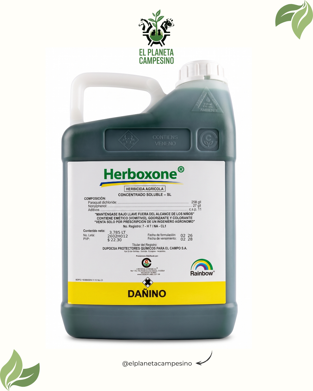 Herboxone (3.785L)