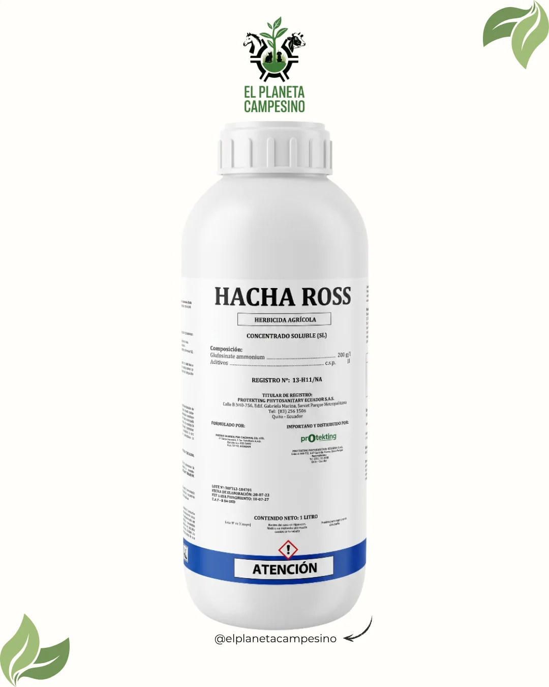 HACHA ROSS (1 Litro)
