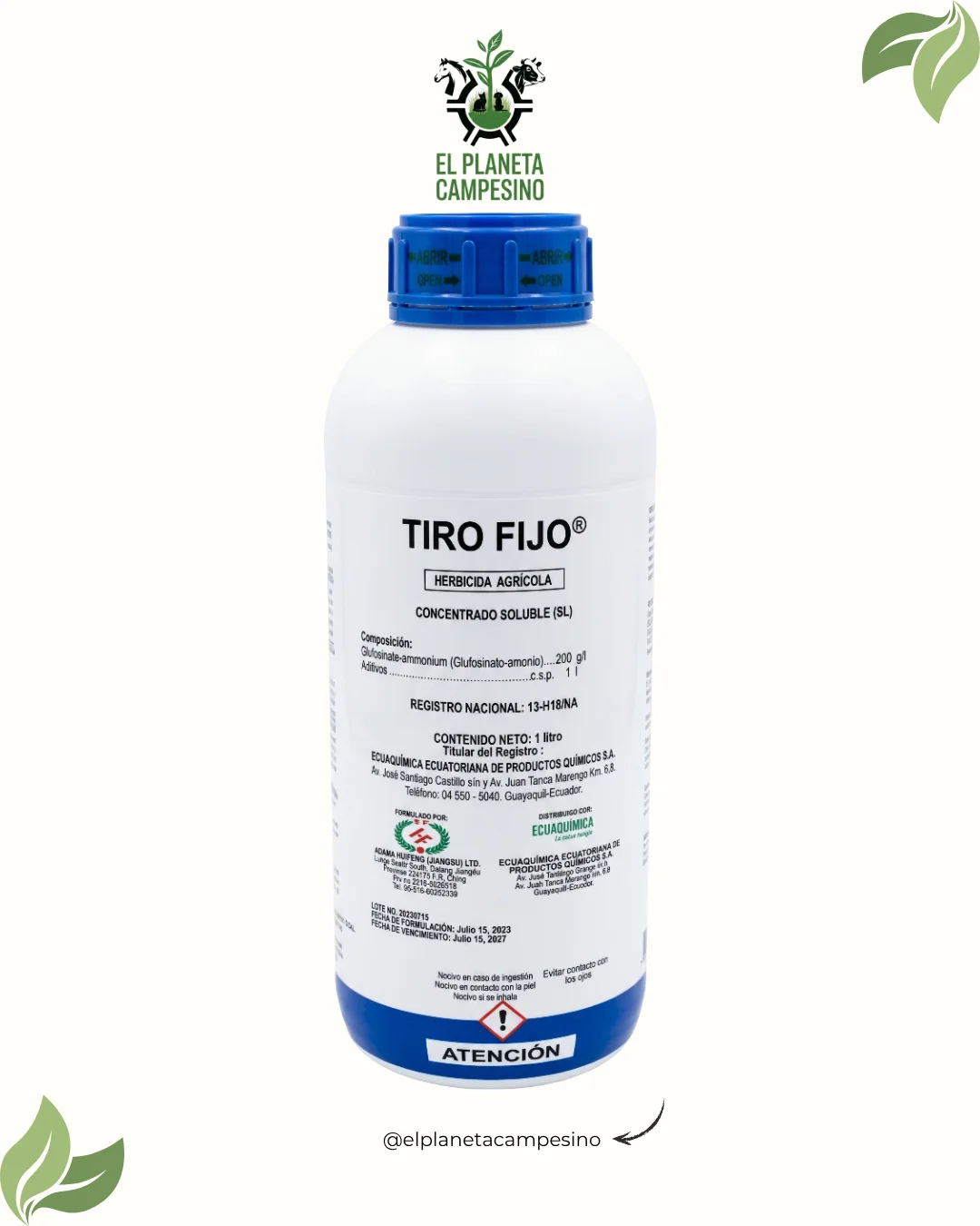 Tiro Fijo (1 Litro)