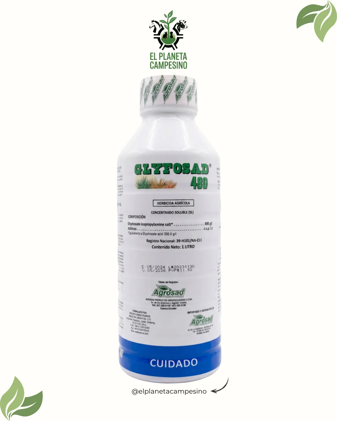 GLYFOSAD 480 (1 Litro)